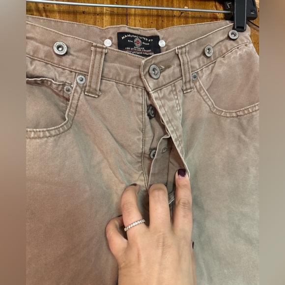 VERY Vintage Y2K American Eagle high rise cotton button fly shorts - Picture 3 of 5